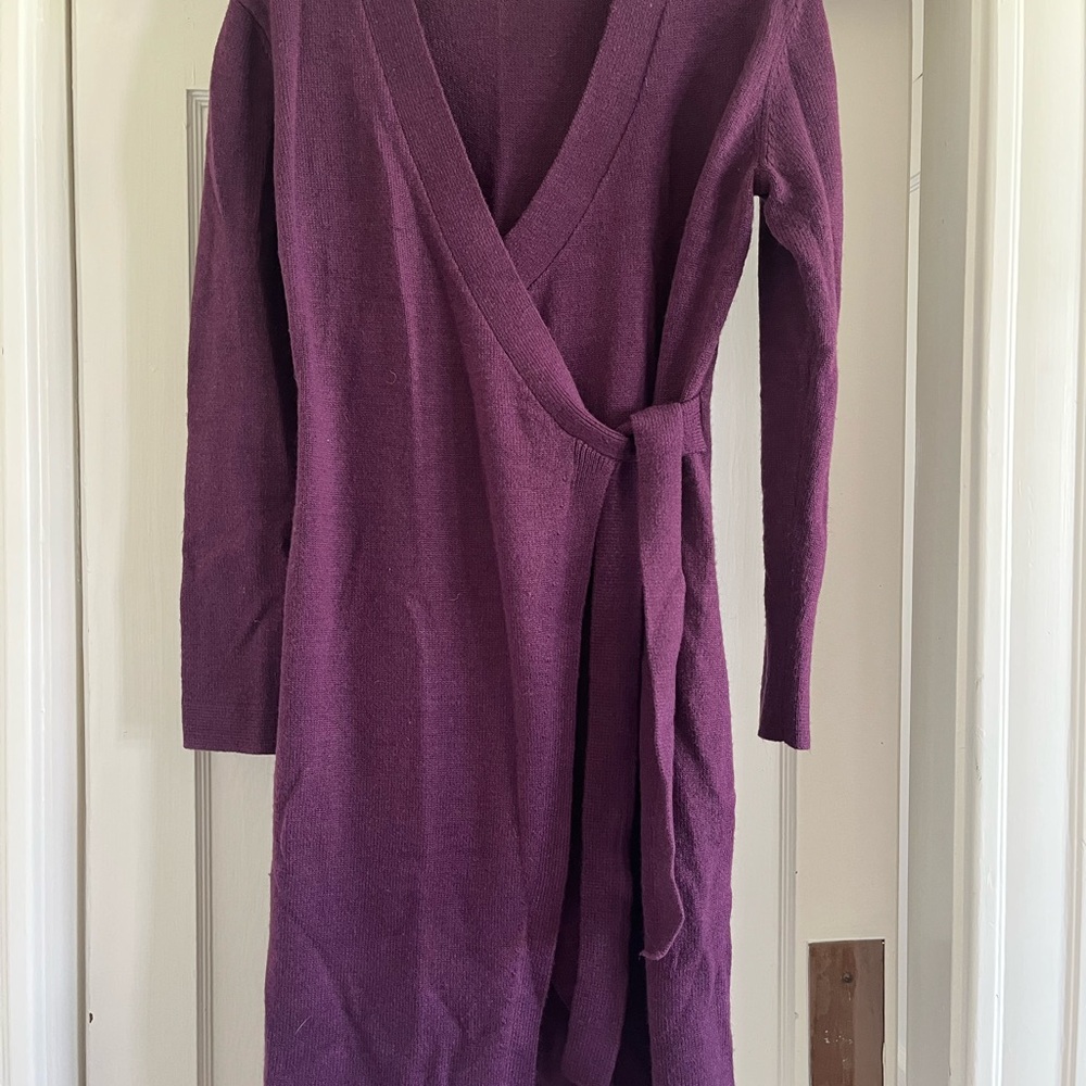 Banana Republic Wrap Sweater Dress
